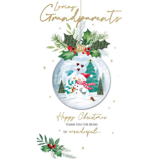 Picture of LOVING GRANDPARENTS CHRISTMAS CARD